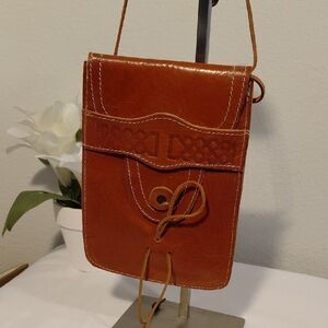 Handcrafted Brown Leather  Bag